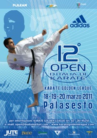 12 open di karate